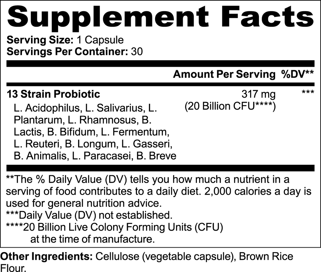 VYRN Gut — Probiotic 20 Billion CFU