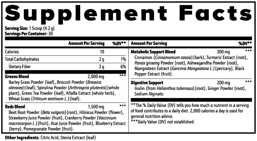 VYRN Greens — Daily Superfood Powder